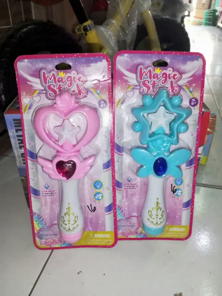 Mainan Anak Tongkat Magic stick baterai