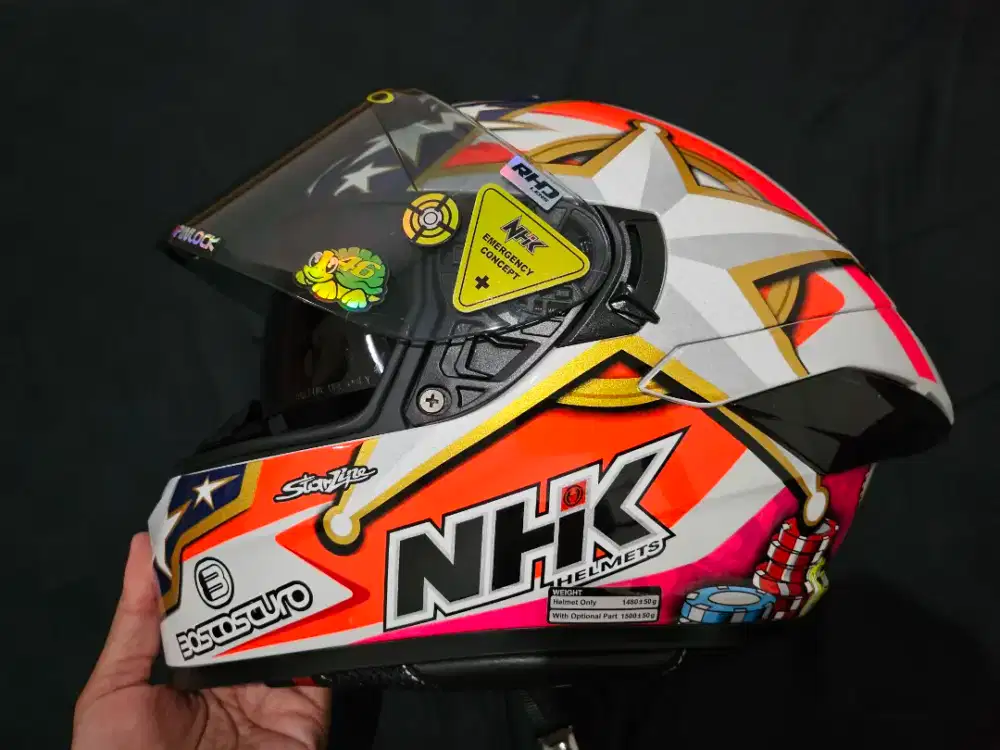 Helm NHK MARK 1 SERI GP EDITION double visor