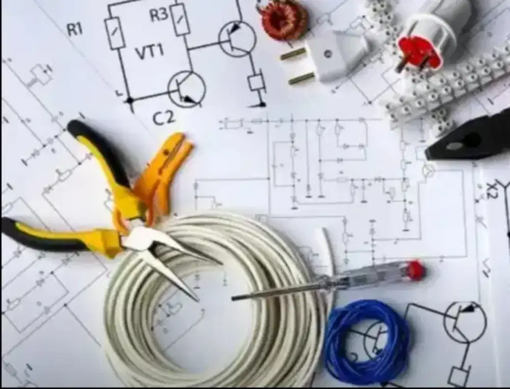 Tukang Instalasi Listrik, Pompa air, CCTV, service mesin cuci