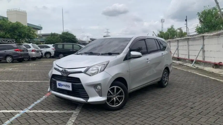 DP MURAH Toyota Calya 1.2 G Bensin-AT 2016 Silver CNYLB