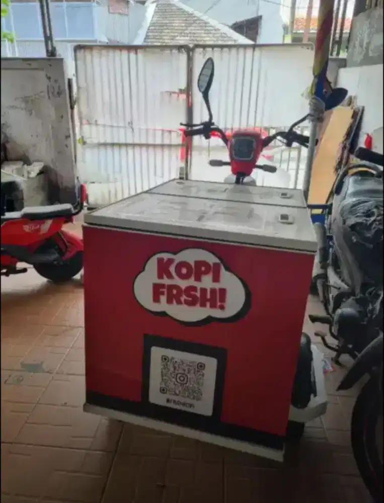 Gerobag Kopi Motor Listrik