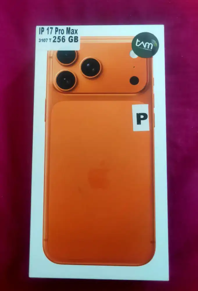 iPhone 17 Pro Max Cosmic Orange 256gb