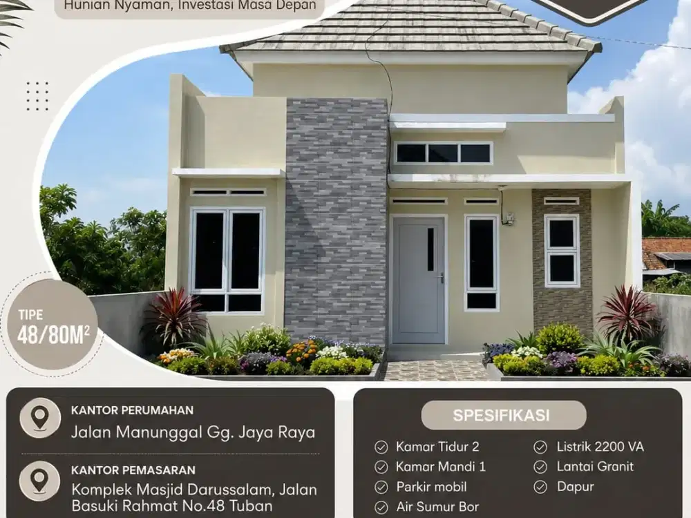 Manunggal Jaya Residence – Hunian Nyaman untuk Keluarga.