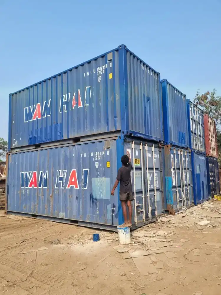 Jual & Sewa Container Wan Hai 20 Feet Kondisi Bekas & Layak Pakai