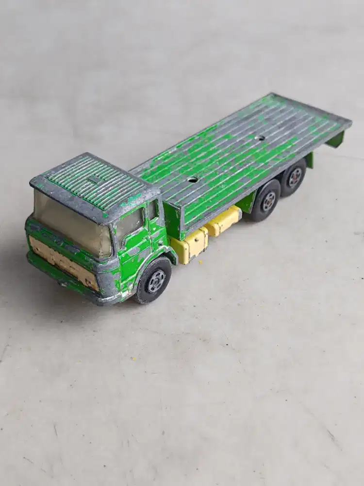Matchbox Super Kings K-13/20 DAF Truck 1971 Hijau Lesney England JUNK