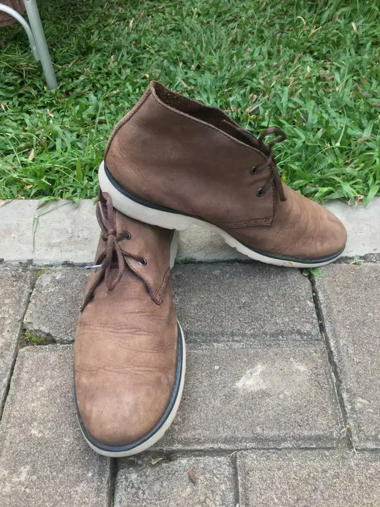 Boots Rockport Kulit Asli Empuk Size 44 / 29cm Jumbo