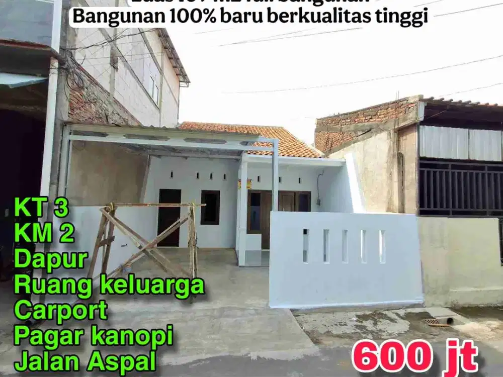 rumah baru siap huni