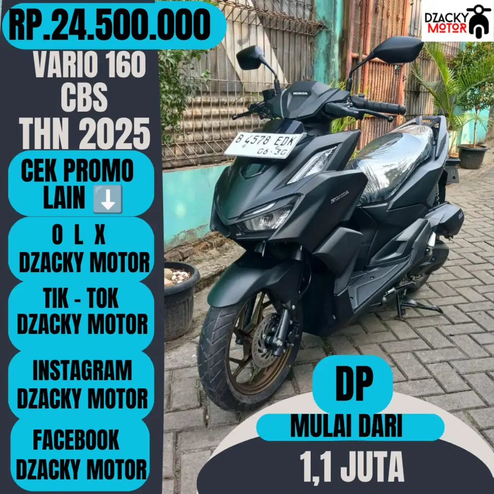 VARIO 160 CBS THN 2025 SECOND LIKE NEW