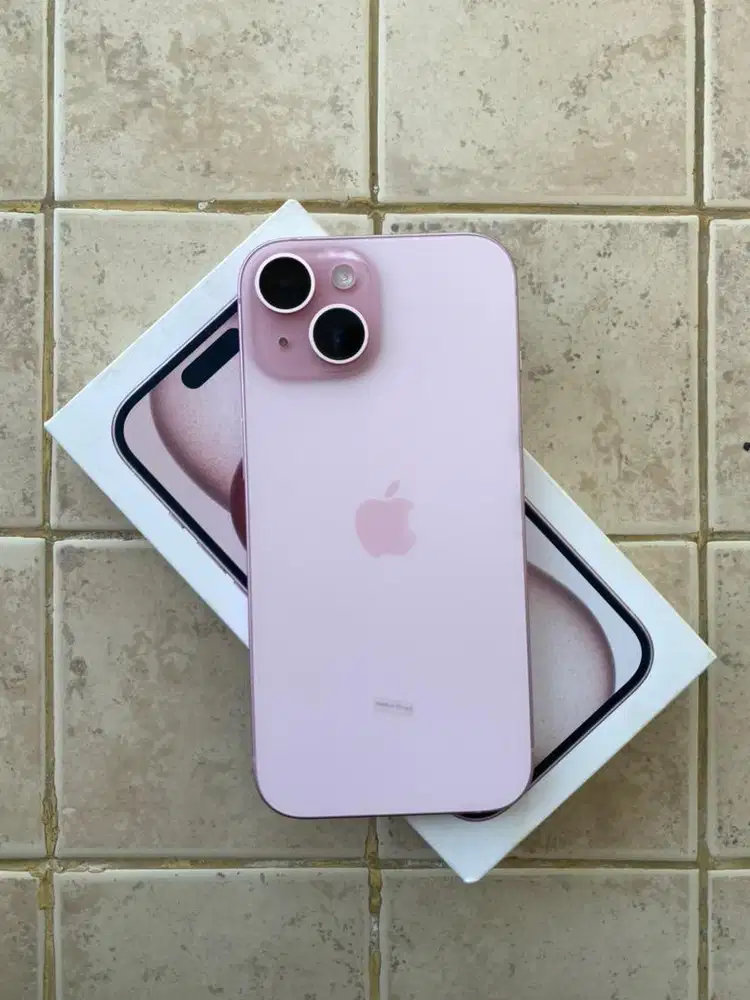 IPHONE 15 128 GB PINK ORI IBOX