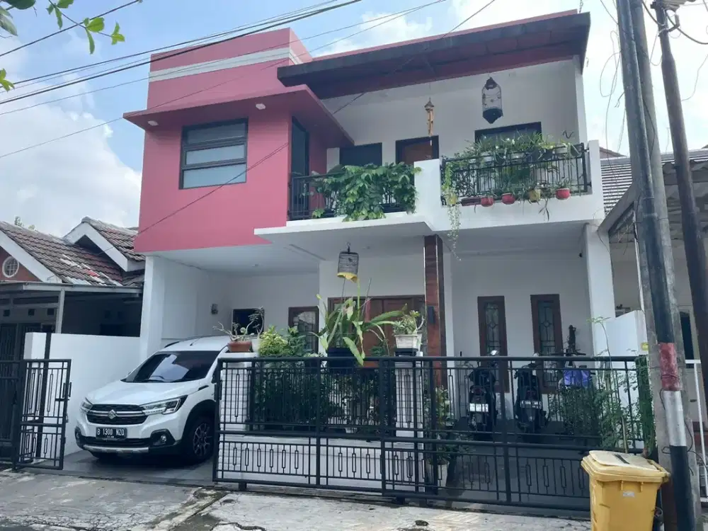 Rumah Modern Minimalis, 2 Lantai Strategis, Nusa Loka 5 Kamar Manis, BSD Griya Kencana Catilla Kireina Park Giri Puspita Vireya Ciater Jual