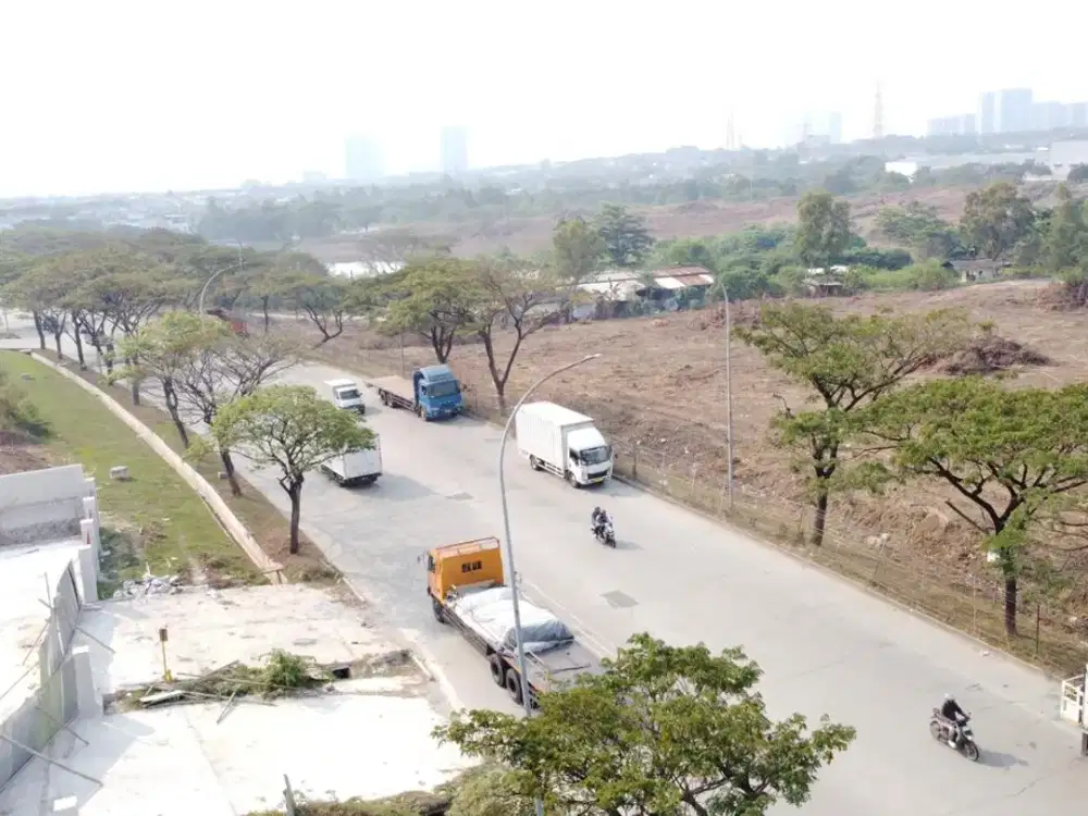 DIJUAL CEPAT TANAH UNTUK GUDANG ATAU PABRIK DI KAWASAN INDUSTRI LIPPO