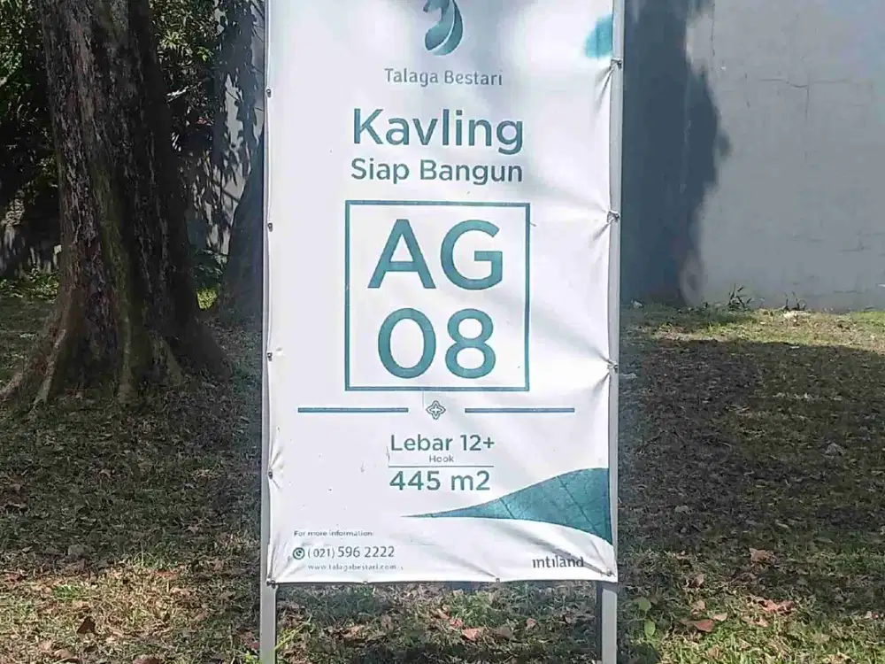 DIJUAL TANAH KAVLING Talaga Bestari 300M² - 445M² - 596M²