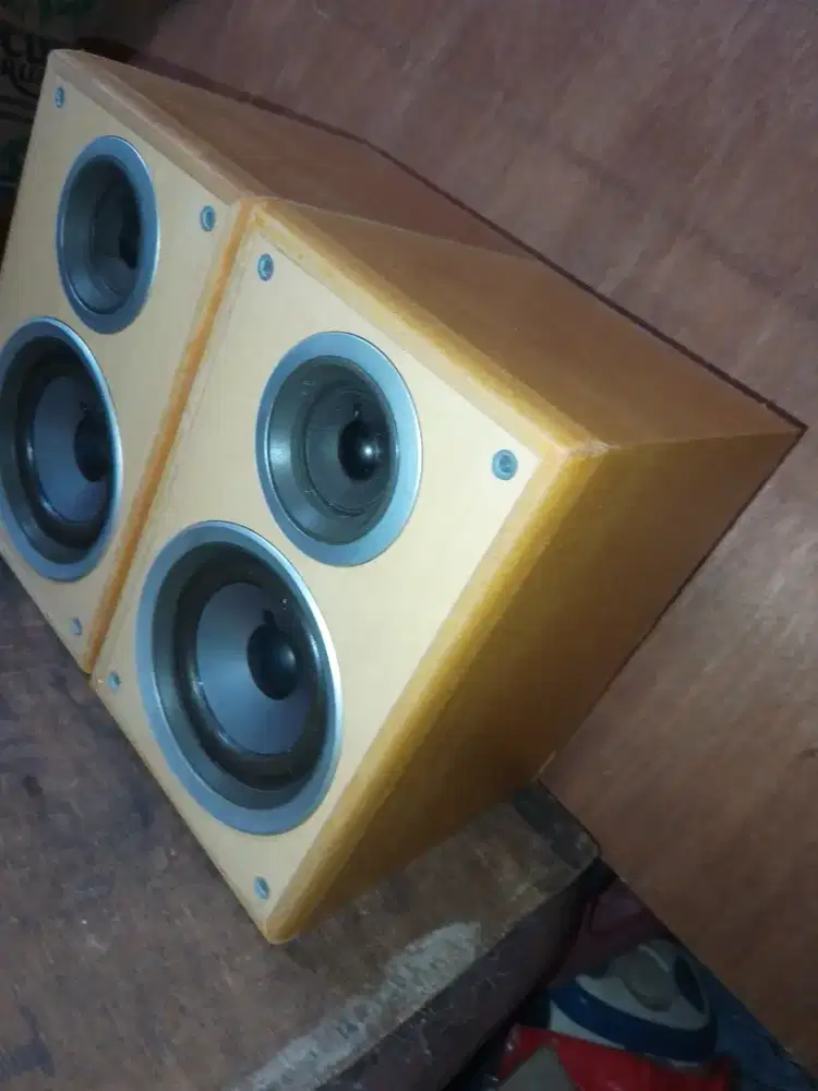 Kenwood speaker 8 ohm, full ori, box utuh, merk Japan