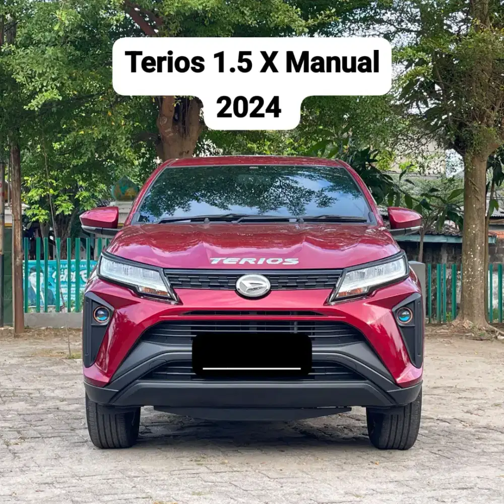 Terios 1.5 X Bensin Manual 2024 , Km 20 ribuan