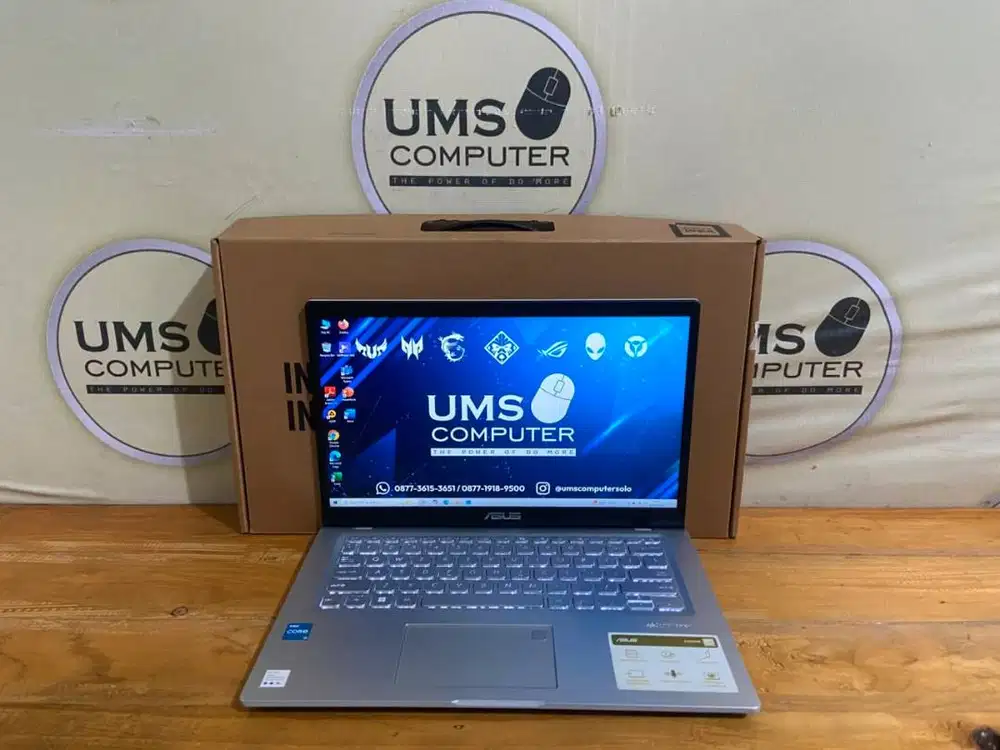 ASUS VIVOBOOK A1400E CORE I3 1115G4 Ram 8GB SSD 256GB FHD IPS