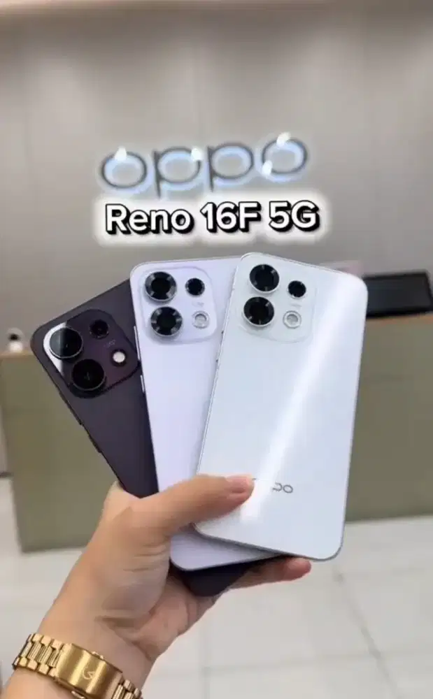 Oppo Reno 16f 8/128 dan 8/256