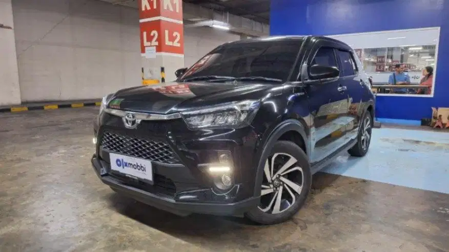 DP MURAH Toyota Raize 1.0 Turbo G Bensin-AT 2021 Hitam CEVEB