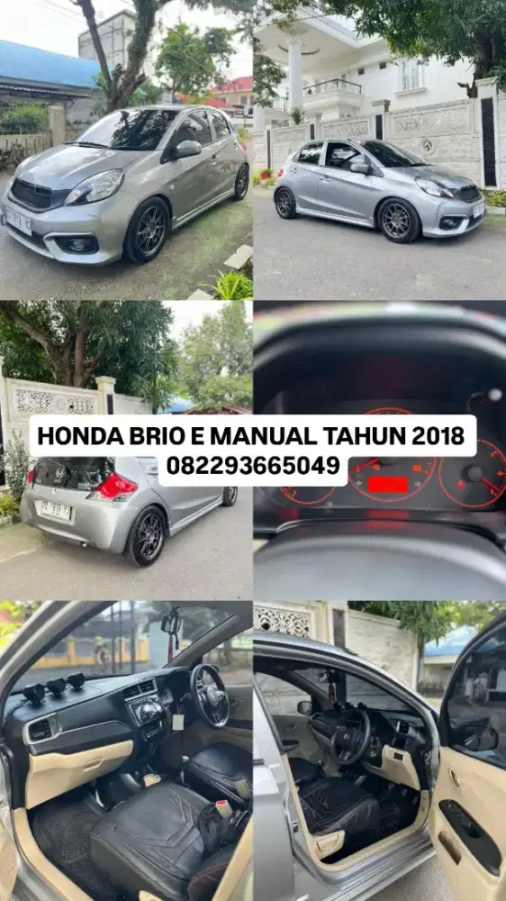 HONDA BRIO E SATYA 1,2 MANUAL TAHUN 2018