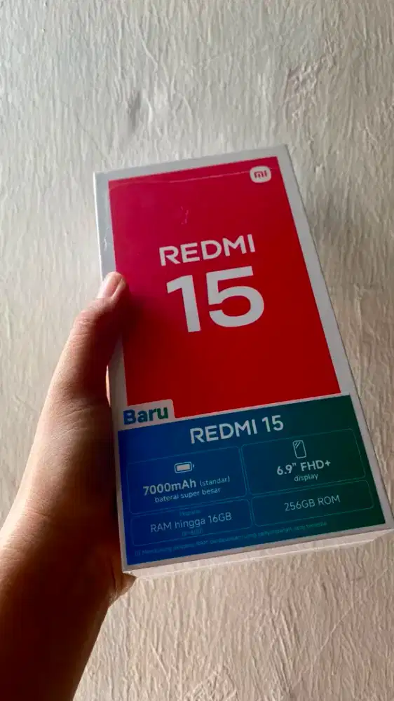 BNIB Redmi 15 ram 8/256