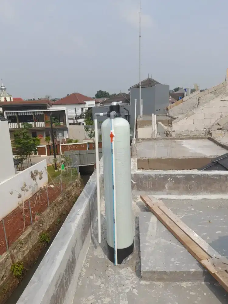 Sepaket filter air/dengan 2 media