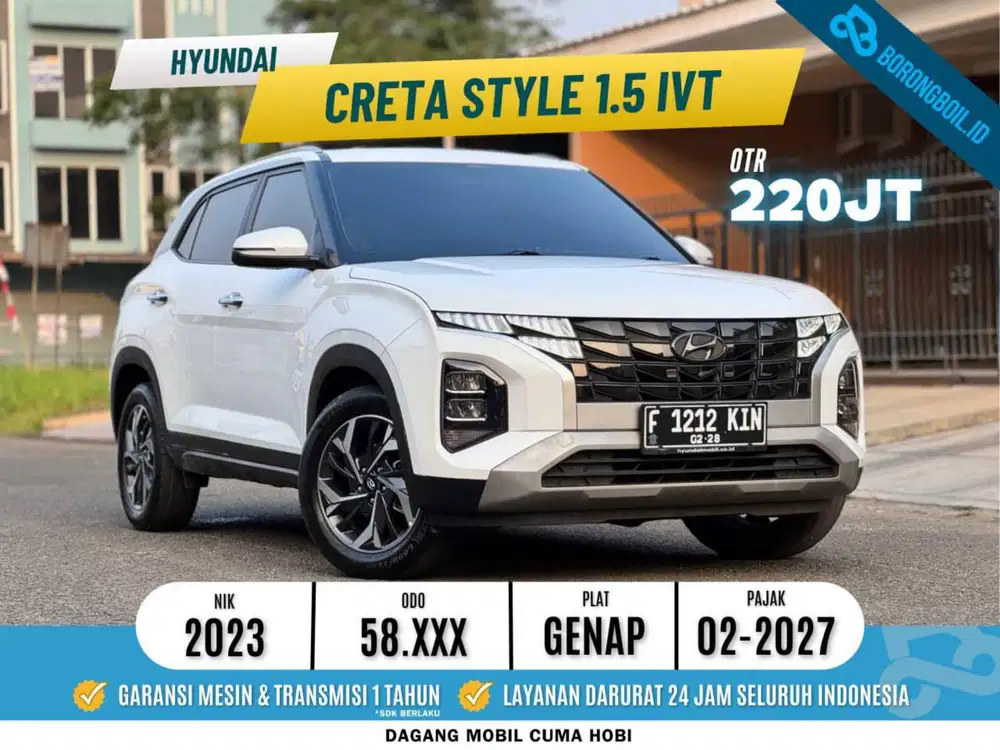 MOBIL SIAP PAKAI! CRETA STYLE 1.5 IVT 2023