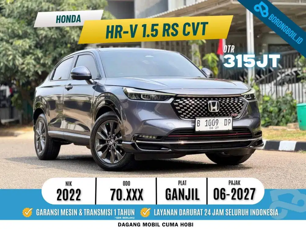 Hrv 1.5 rs Cvt 2022 grey metalik