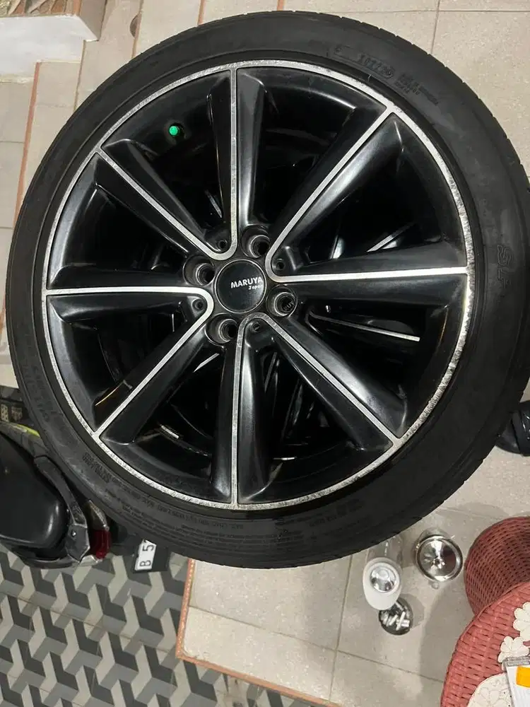 Velg Maruya Japan R17 204/45 dunlop LM705