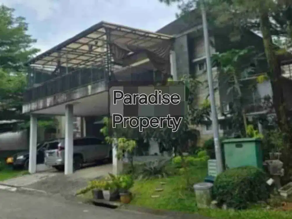 Dijual Sangat Murah Rumah 2 Lantai via Lelang Perumahan Sentul City, Cluster Andalusia Bogor.