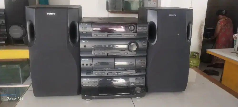 Jual nih compo sony seri lbt V 3500 normal
