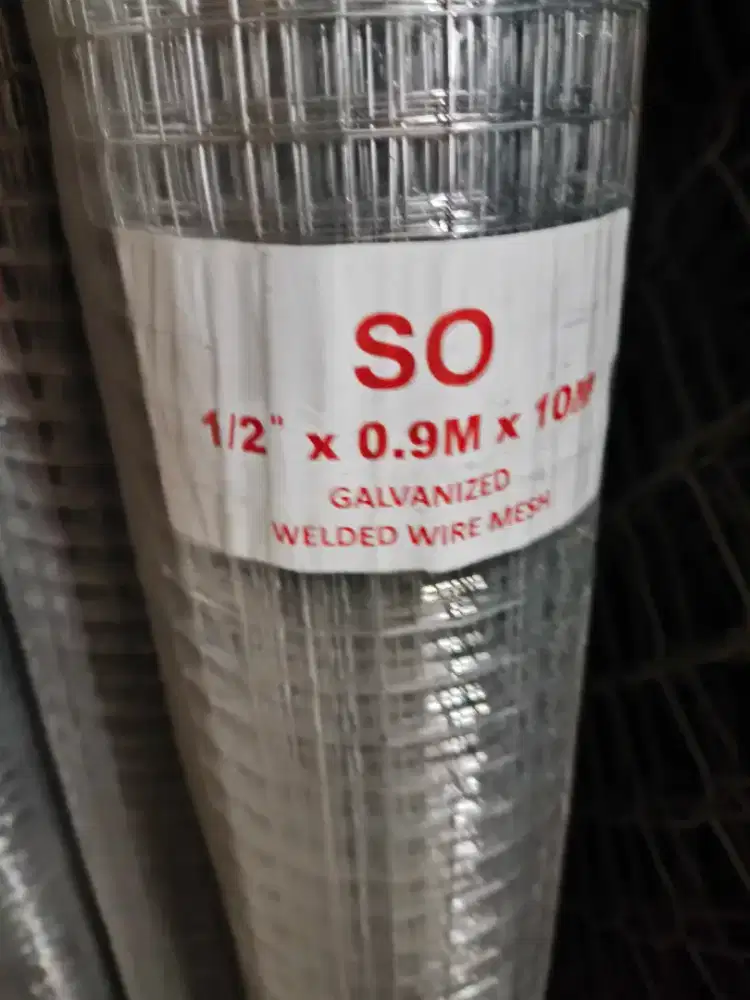 Kawat loket galvanis kotak 1/2 90 cm x 10m