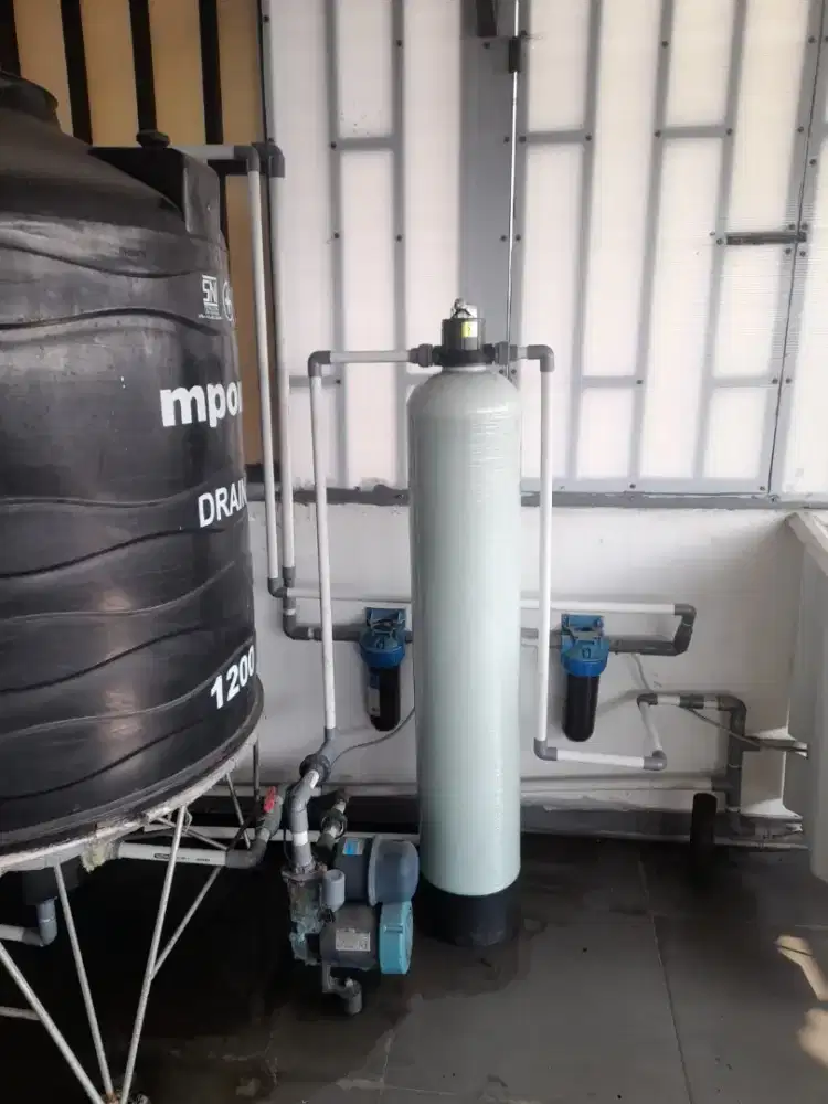 Sepaket filter air/dengan 2 media