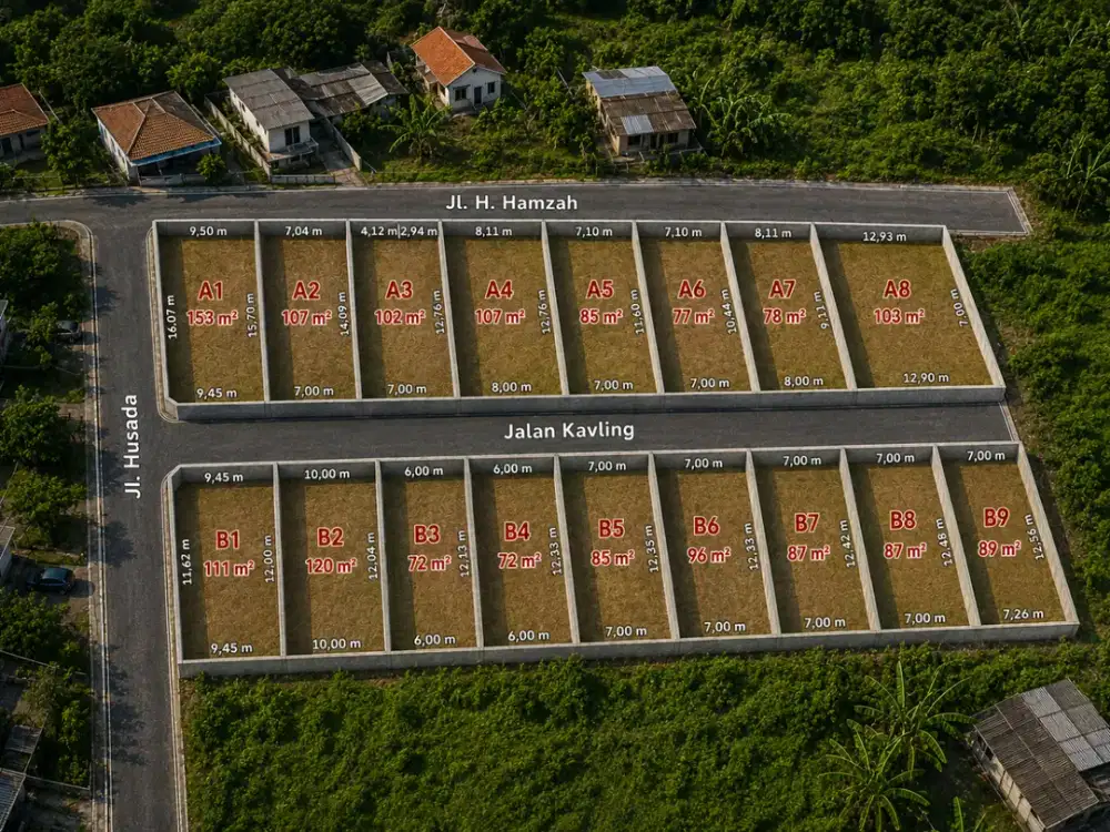 Bisa Cicil 12x, Tanah Kavling SHM Pamulang. Dekat Kampus UNPAM Pusat