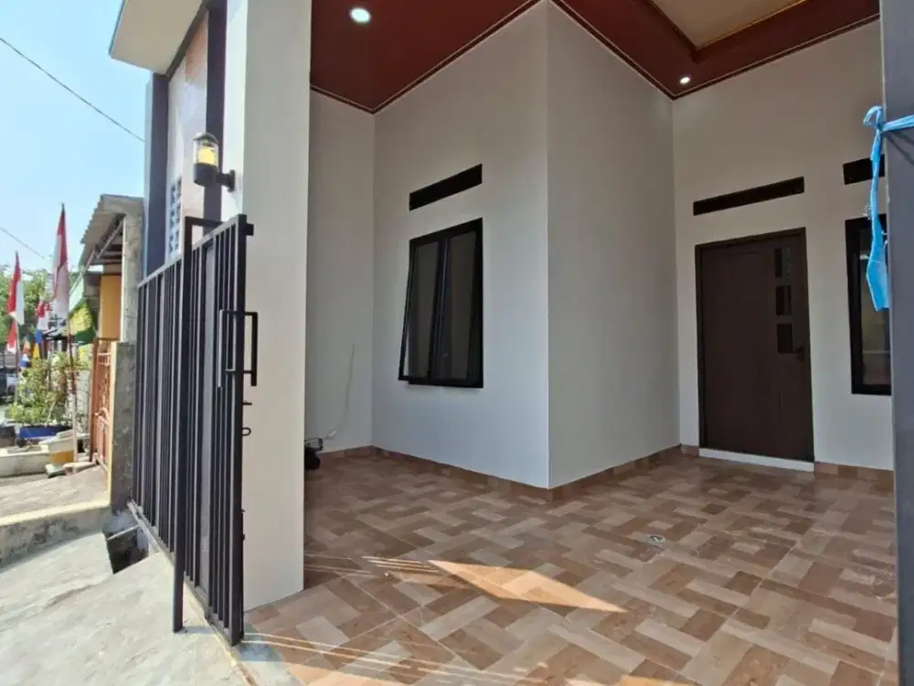 Dijual rumah di villa gading harapan pintu timur bekasi babelan