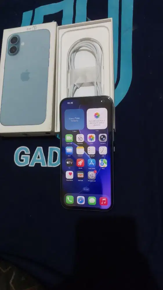 Iphone 16plus 128gb resmi ibox (bisa tt