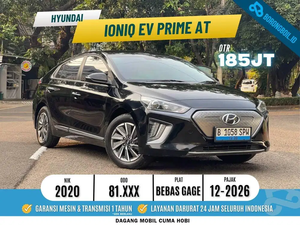 MOBIL LISTRIK MURAH!!IONIQ EV PRIME AT 2020 DIAP PAKAI