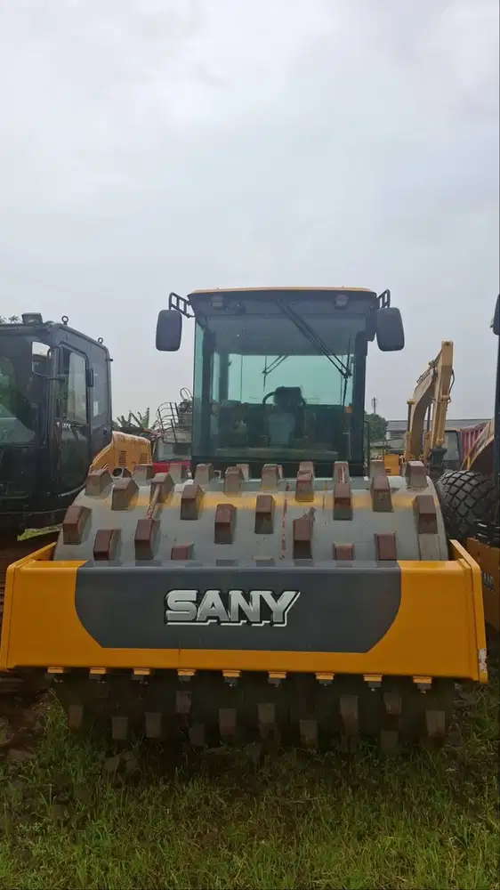JUAL UNIT SANY ROAD ROLLER SSR120C-10S TAHUN 2024 - KONDISI AS IS