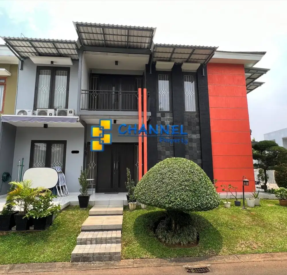JUAL Rumah Bagus Semi Furnished Posisi Hoek Sevilla BSD