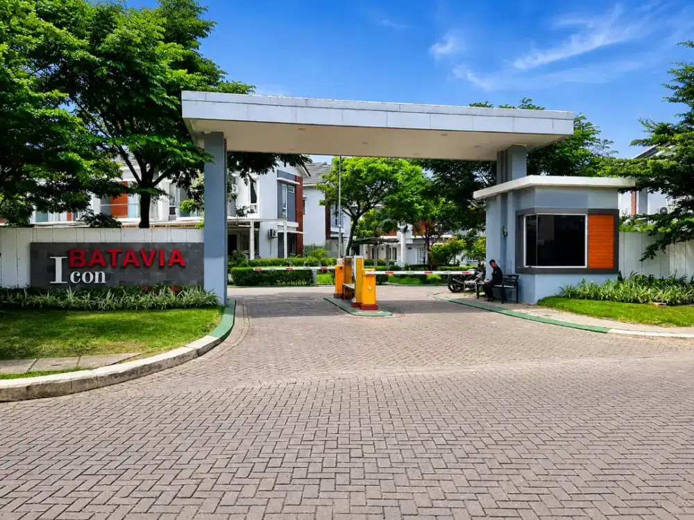Dijual Rumah 2 lantai di Grand Batavia, Cluster Batavia Icon