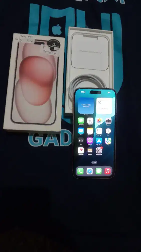 Iphone 15plus 128gb resmi ibox (bisa tt