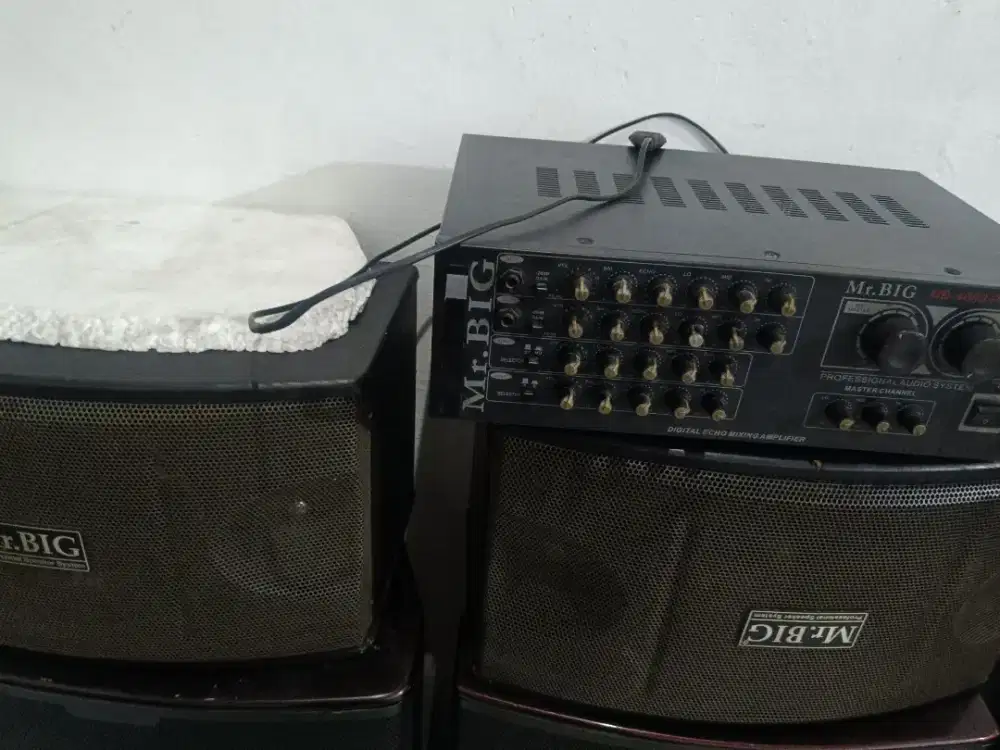 Jl Audio karoke MR Big original Madein USA mantab