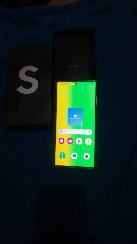 Samsung s22 ultra lcd garis (bisa tt