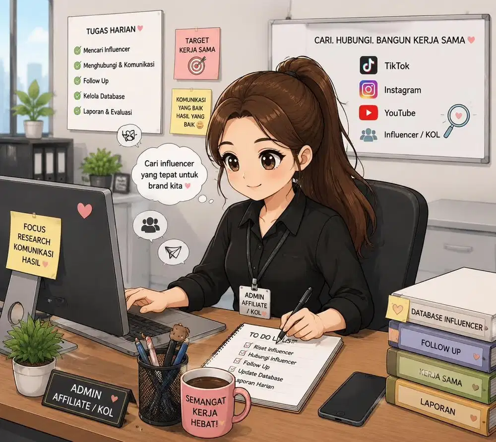 LOWONGAN ADMIN AFFILIET
