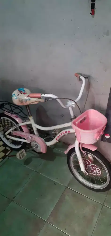 sepeda mini ank perempuan ukuran 16