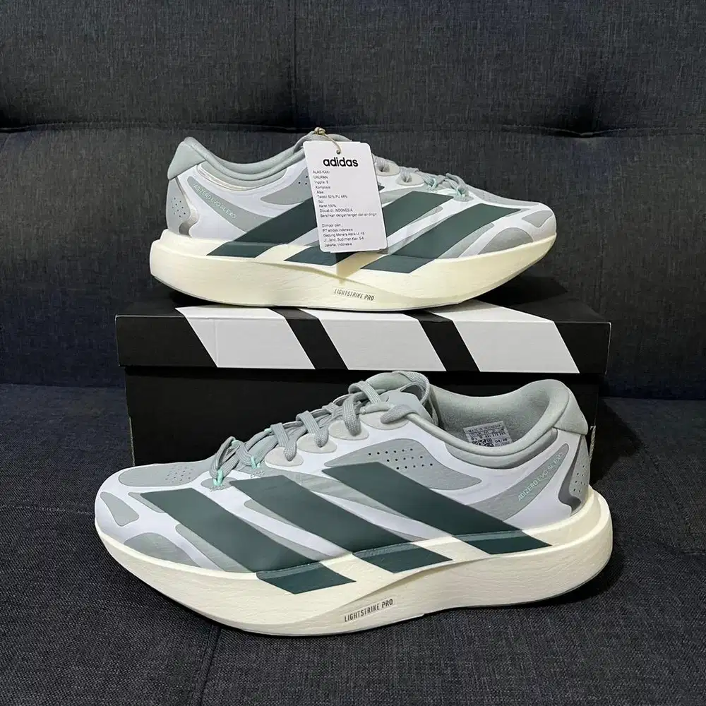 Sepatu Running Adidas Adizero EVO SL Exo Size 43 BNIB Original