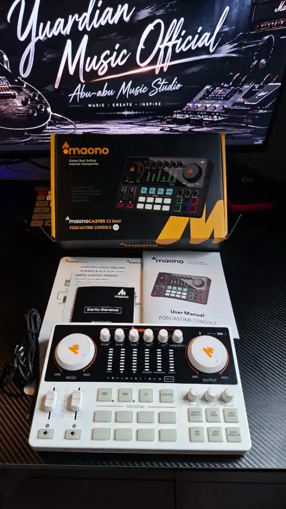 MAONOCASTER E2 GEN 2 / MAONO AME2 FULLSET MULUS JARANG DIPAKAI