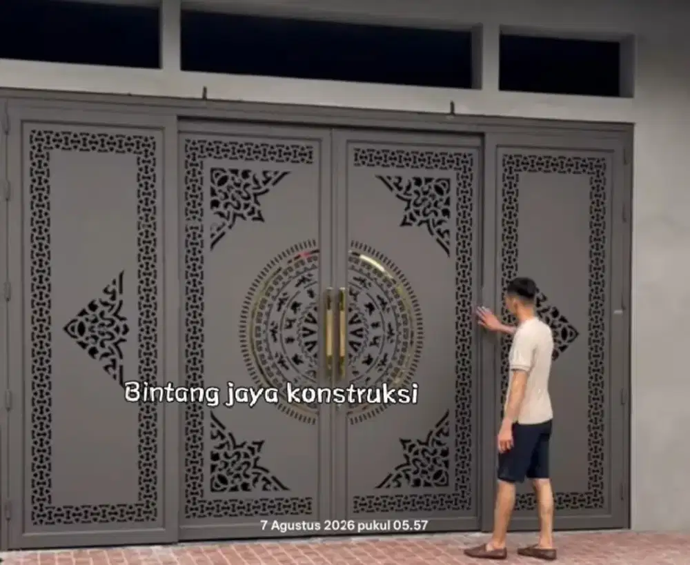 Pintu sliding swing terbaru