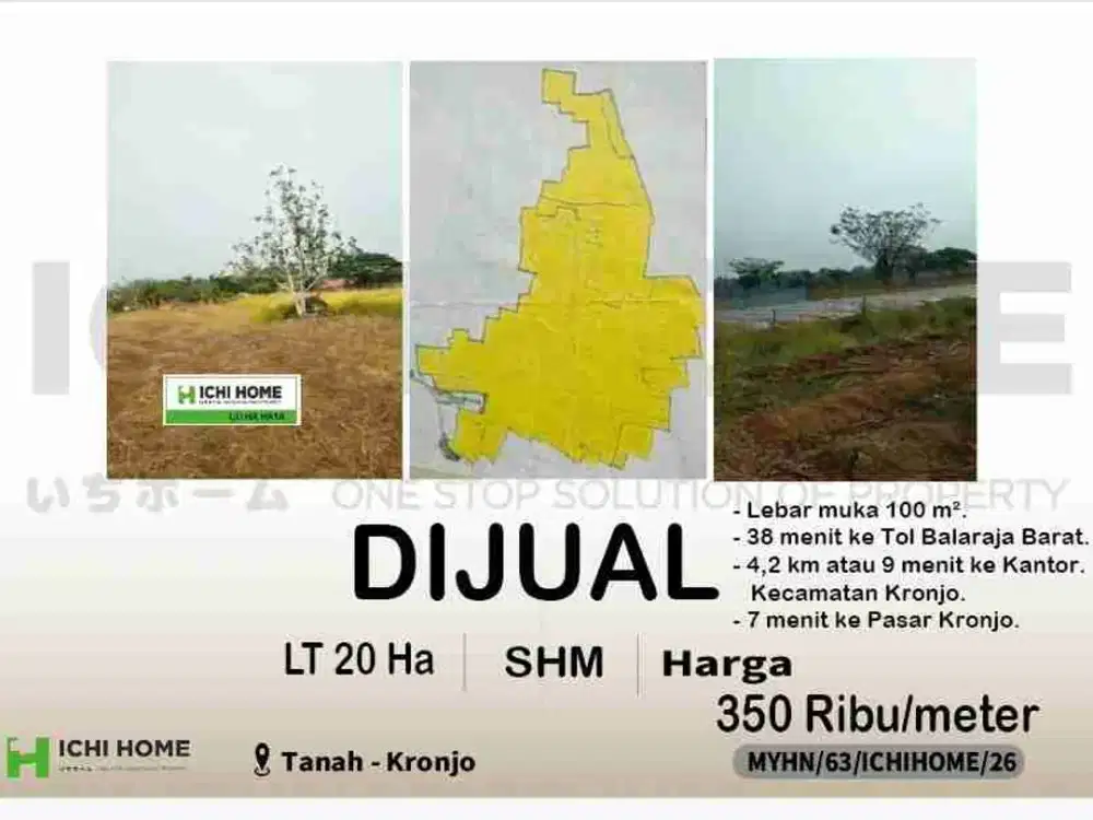 dijual tanah dikronjo