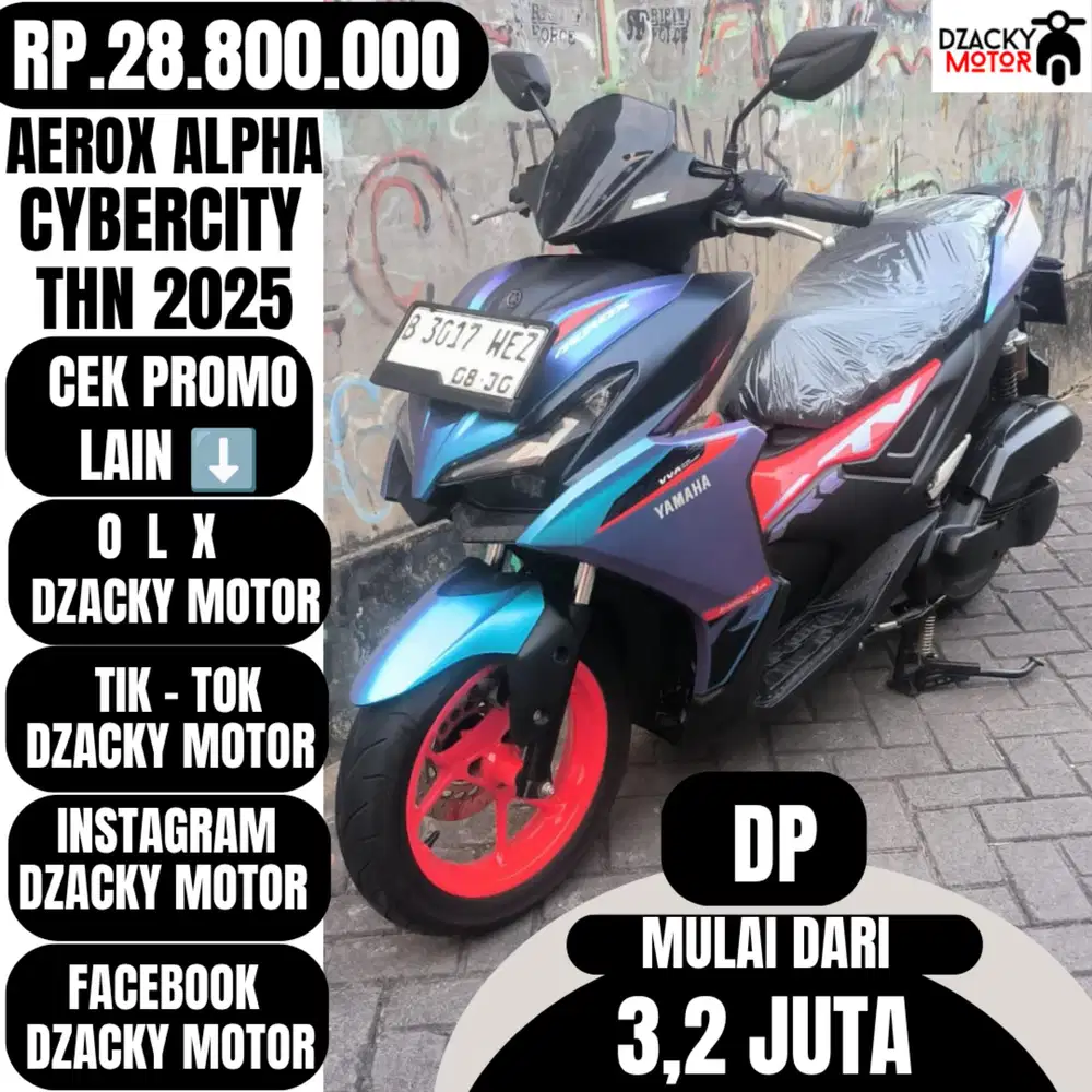 AEROX ALPHA CYBERCITY 2025 SECOND LIKE NEW