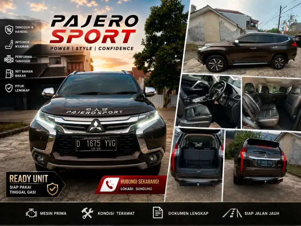 Jual Mitsubishi Pajero Sport Dakar 2.4 Diesel Matic