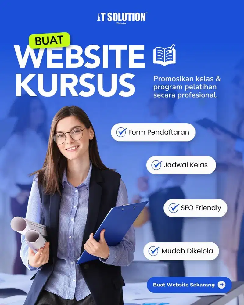 Pembuatan Website Kursus dan Pelatihan Profesional dan Responsif